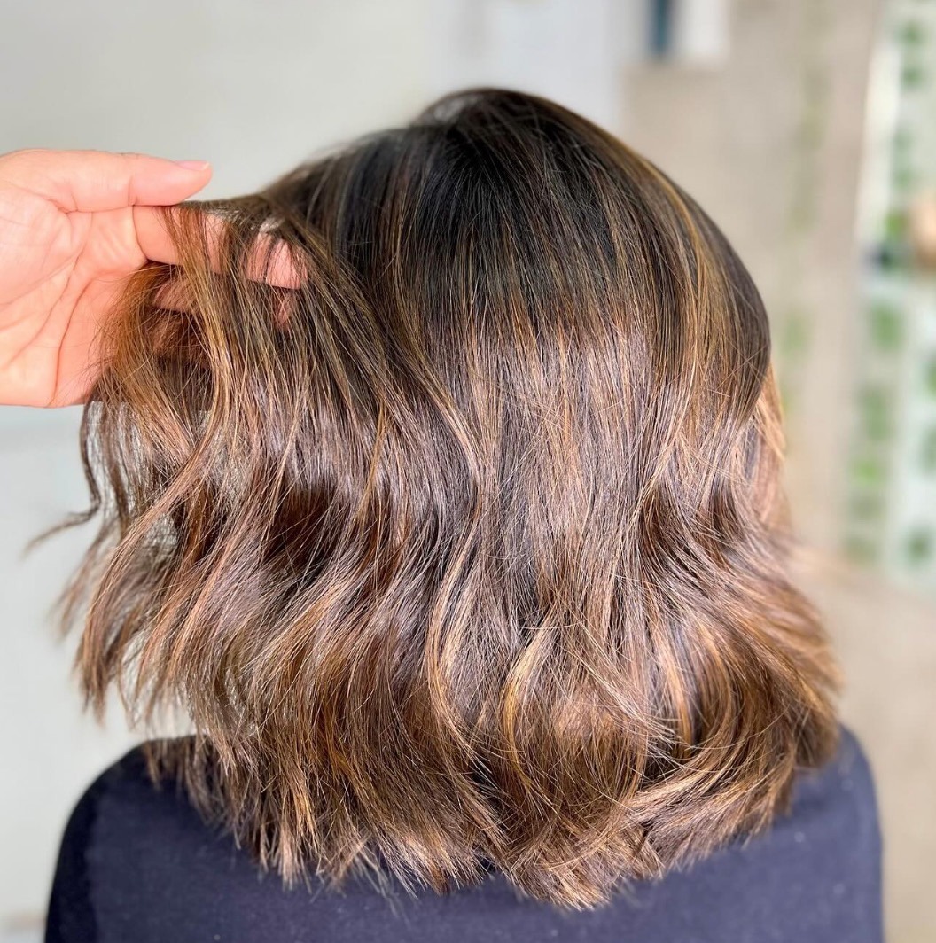 Cabelo iluminado